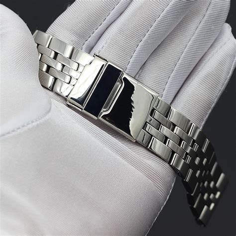 breitling stainless steel band|breitling watch bands for men.